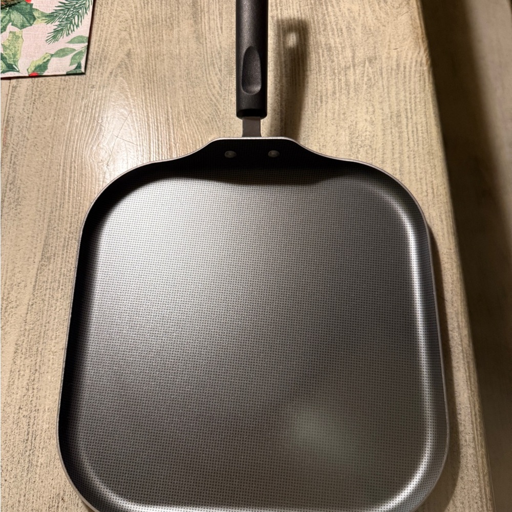 Tramontina Non-Stick Square Griddle Pan - Black